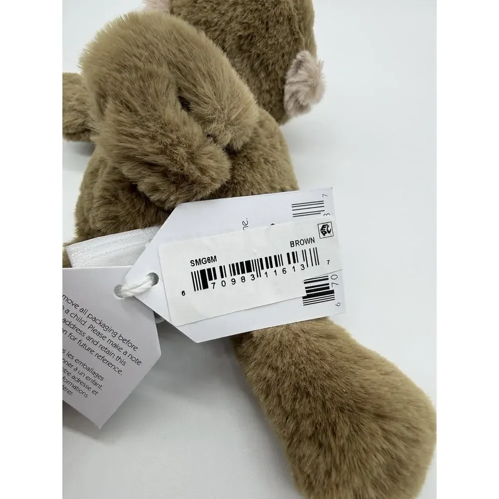 Jellycat Smudge Monkey Tiny NWT Authentic No Dust Bag
